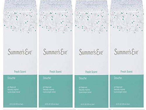 (pack De 4 Botellas) De Verano Eve Aroma Fresco Ducha Vinagr