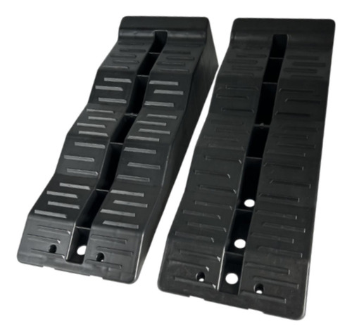 2x Rampas Genéricas Para Vehículos, Bloques 56x20x13 Cm