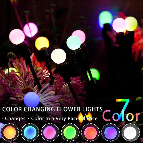 Solar Lights Pack Of 4 Power-powered Firefly Lights