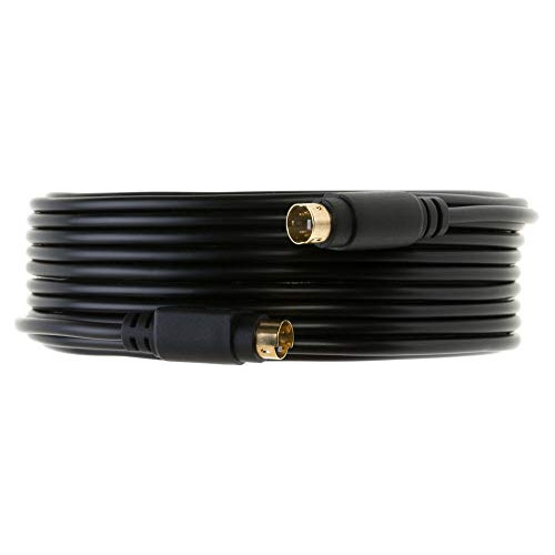 Cable S-video Macho De 4 Pines, 75 Ohmios, 6 Pies, 12 Pies,