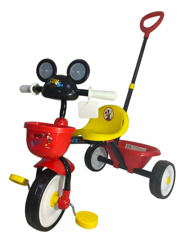 Moto Triciclo Mickey Mouse Disney Niños Luces Y Sonidos