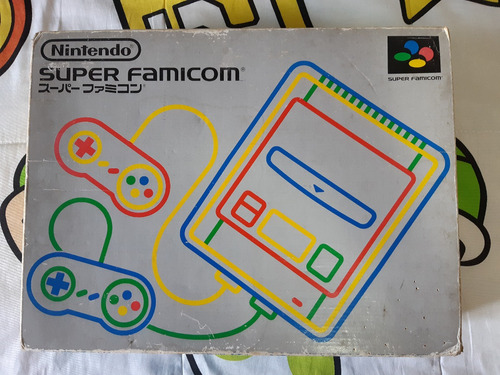 Console Super Famicom Original Na Caixa Ref.b187