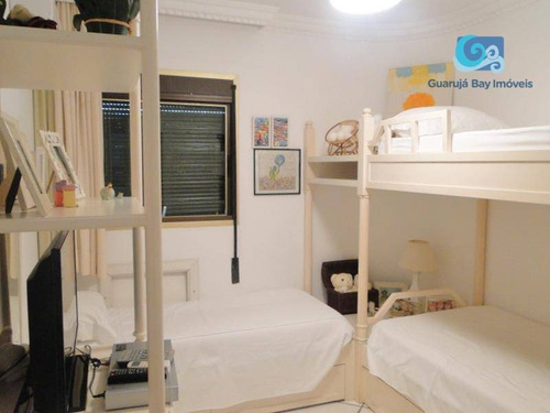 Imagem 17 de 30 de Apartamento À Venda Condomínio Tortugas - Praia Da Enseada - Guarujá - Ap1029