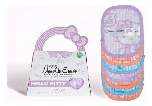 Toallitas Desmaquillantes Hello Kitty 7day Set Makeup Eraser