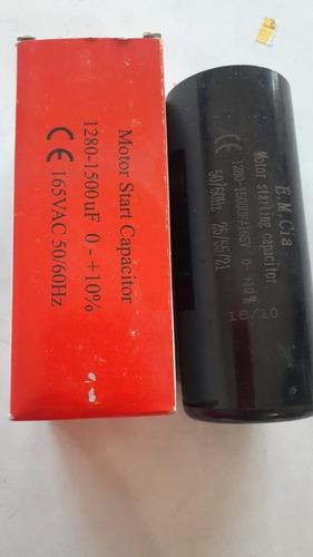 Capacitor  De Arranque 1280-1500mfd 165v