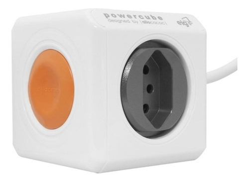 Filtro De Linha Powercube Controle Multiplicador 4 Tomadas