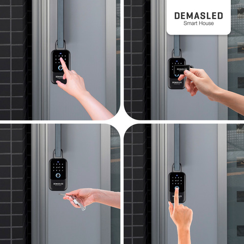 Caja Seguridad Para Llaves + Gateway Hub Smart Wifi Demasled