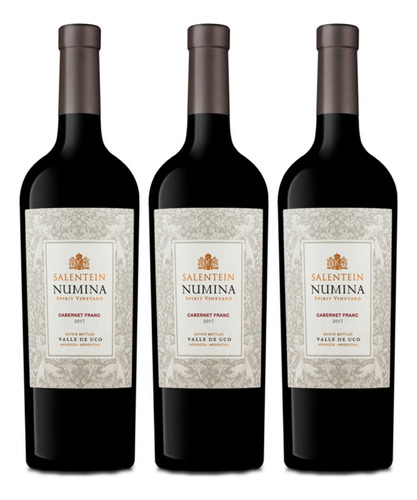 Vino Salentein Numina Cabernet Franc Caja X3 -oferta Celler 