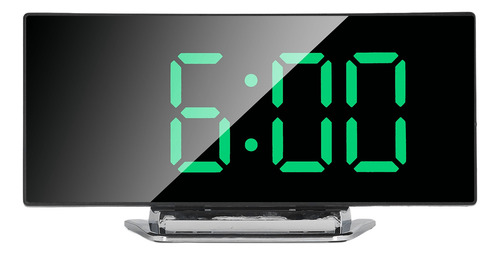 Reloj Despertador Led Con Función Luminosa Digital, Espejo E