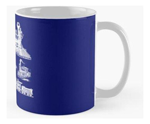 Taza Trenes Calidad Premium