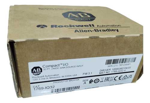 1769-iq32 Allen-bradley Compactlogix Input Module