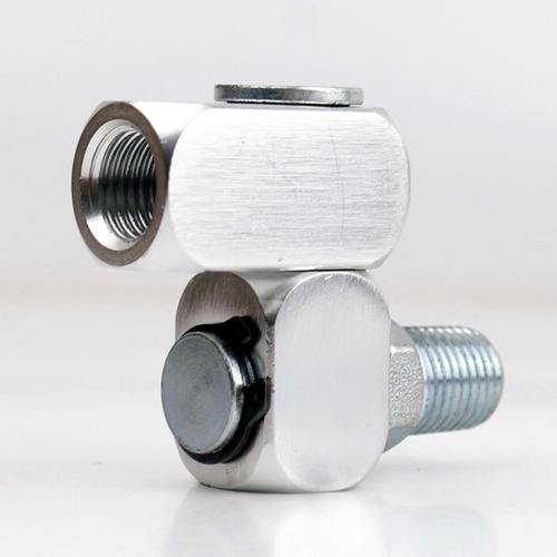 Conector De Manguera Giratoria Del Conector Neumático Plata