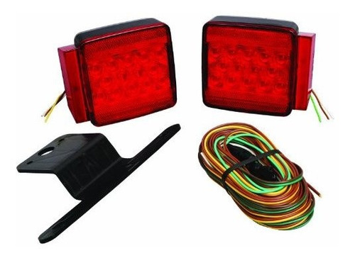 Wesbar 287512 Kit De Luces Led Sumergibles Para Remolque  M