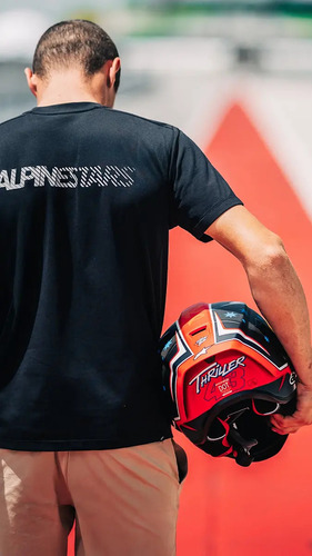 Capacete Top Speed Alpinestars Supertech Sr10 R10 J. Miller