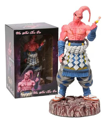Figura De Maji Boo Samurai Dragon Ball 28 Cm Alto Pvc