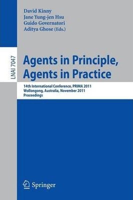 Libro Agents In Principle, Agents In Practice : 14th Inte...