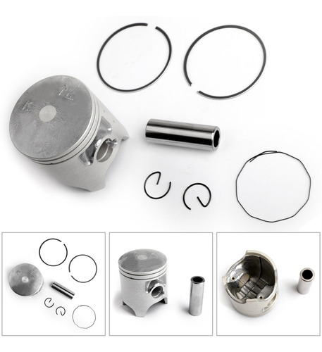 Pistón Anillo Kit +0.50mm Para Yamaha Tzr125 1987-1994