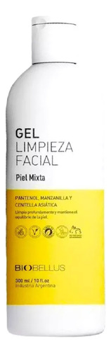 Gel Limpieza Facial Piel Mixta Pantenol Mazanilla Biobellus