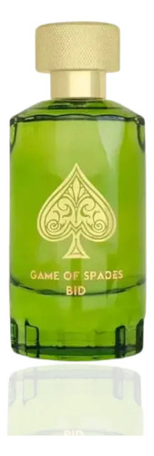 Perfume Unisex Game Of Spades Bid Jo Milano 100 Ml Parfum