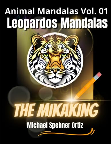 Libro Mandala Leopardos Mandalas Animales Vol.01 The Mika Ki