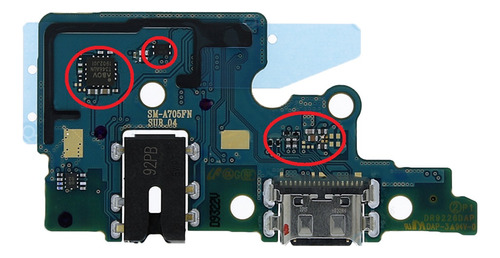 Placa De Carga Compatible Por Samsung A70 A705