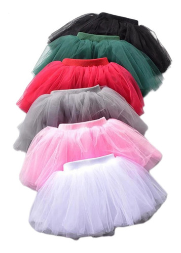 Imagen 2 de 3 de Falda Tutu Para Niñas Y Bebes