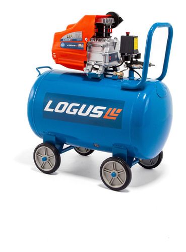 Compresor Aire Logus 2,5hp 100 Litros  Portatil +aceite Comp