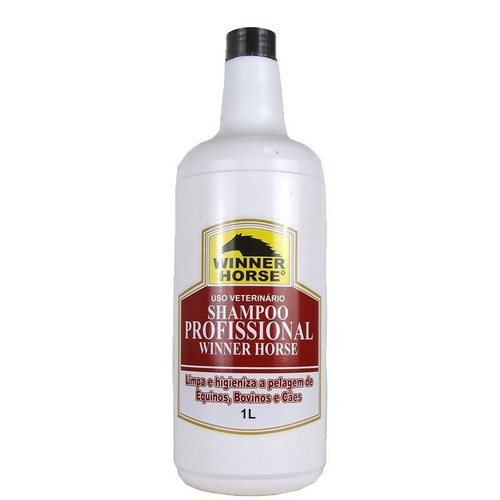 Shampoo Para Cavalo Professional Winner Horse 1 Litro