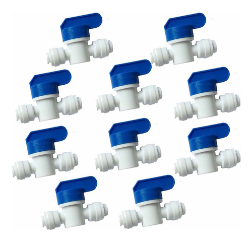 10 Accesorio Conector Rapido Para Purificador Agua 1