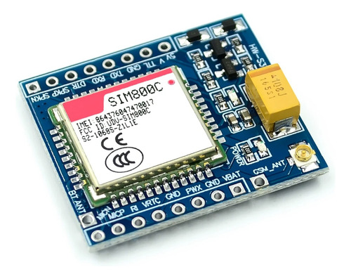 Modulo Gsm Gprs Sim800c Ipex Bluetooth Tts Arduino 