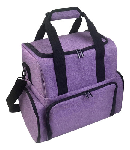 Bolsa De Almacenamiento De Esmalte De Uñas De Doble Capa