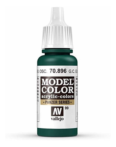 Color Amarillo Camuflado Verde Extra Oscuro Vallejo 70896