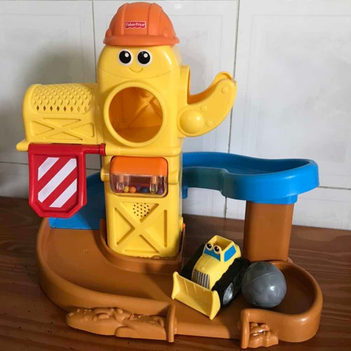 Pista Juguete Lil Zoomers Fisher Price Construcción Bebes