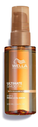 Wella Ultimate Smooth Serum Para Cabello Miracle Oil X100ml