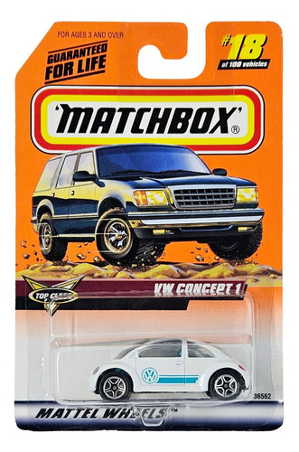 Matchbox Vw Concept 1 1998 #18 Fusca