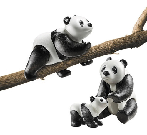 Playmobil 70353 Family Fun Animales Osos Pandas Con Bebe