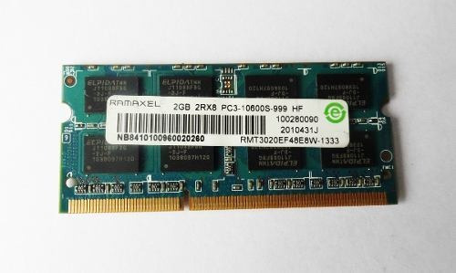 Memoria RAM 2GB 1 Ramaxel RMT3020EF48E8W-1333