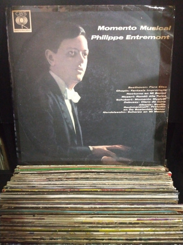 Disco De Vinilo, Philippe Entremont, Momento Musical.