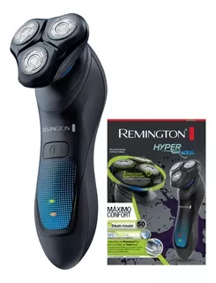 Afeitadora Remington Rotativa Hyper Aqua Xr1430 Color Negro