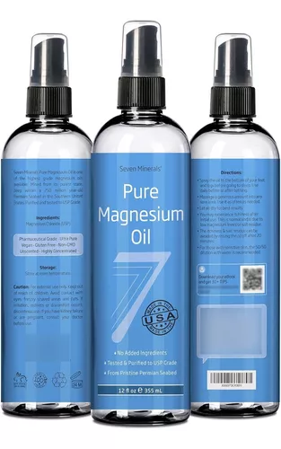 Aceite de magnesio, 355 ml (12 oz. Líq.)