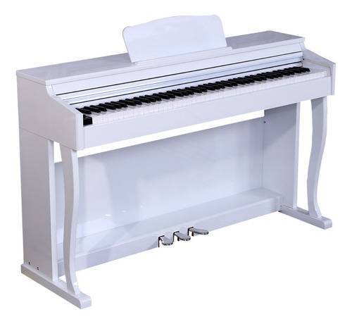 Blanth Bl8808 Polished White Piano 88 Teclas Accion Martillo