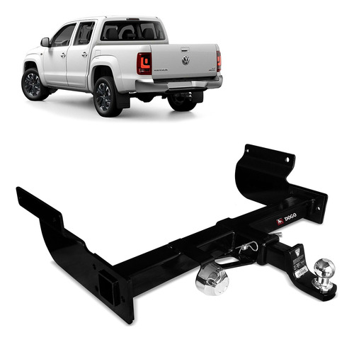 Imagem 1 de 6 de Engate Reboque Amarok Tdi 2010 2011 2012 2013 4000kg Bulldog