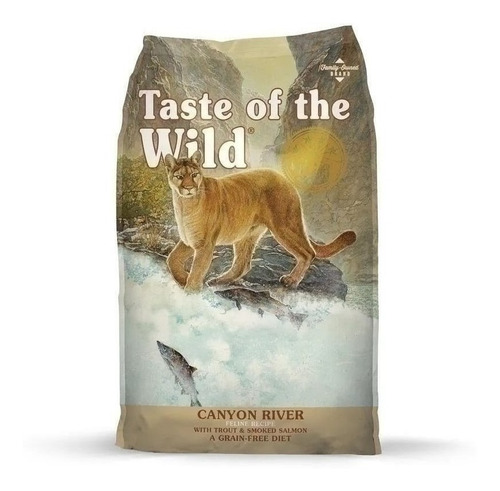 Taste Of The Wild Canyon River Feline Trucha Y Salmón 14 Lb