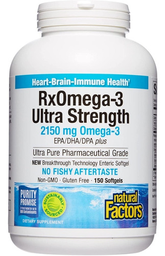 Rxomega 3 Ultra Fuerza 150caps - Unidad a $2639