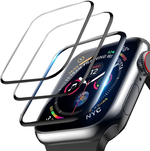 Pelicula Vidro Apple Watch S7 41mm E 45mm Instalação Facil