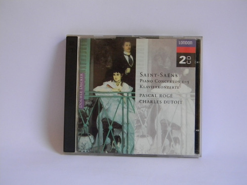 Saint-saëns Piano Concerto Caja 2 Cds