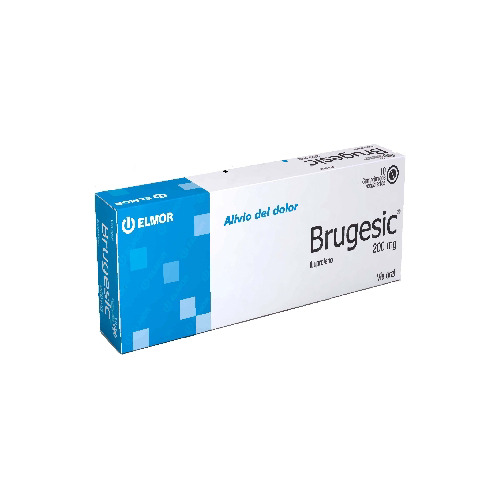 Brugesic 200mg. X10 Comprimidos