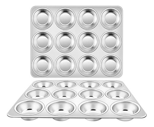 Molde De Cupcakes Homikit - Juego De 2 Moldes Para Magdalena