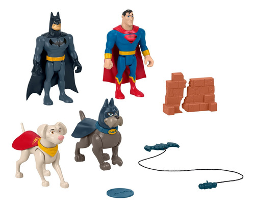Fisher-price Dc League Of Super-pets Dc Super Hero And Actio
