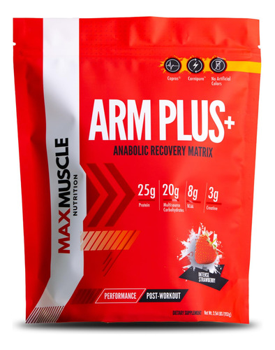 Max Muscle Arm Plus+ - Matriz De Recuperacion Anabolica | 0.